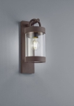 Lampa zewnętrzna ścienna elewacyjna Trio 204160124 Sambesi E27 18cm x 33cm IP44 czujnik zmierzchu miedziany