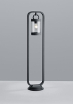 Zewnętrzna lampa stojąca słupek ogrodowy Trio 404160142 Sambesi E27 IP44 czujnik zmierzchu 100cm antracyt