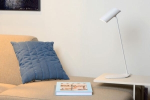 Lampa Biurkowa Stołowa Regulowana Lucide 19600/01/31 Hester GU10 53cm x 29cm biały