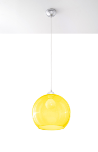 Ball Wisząca Sollux Lighting SL.0252 30cm żółty