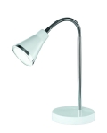 Lampa biurkowa nowoczesna na giętkim ramieniu biała RL R52711101 Arras LED 3,8W 3000K 47cm
