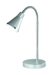 Lampa biurkowa nowoczesna na giętkim ramieniu srebrna RL R52711187 Arras LED 3,8W 3000K 47cm
