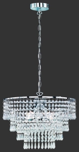 Lampa wisząca żyrandol dekoracyjny glamour z kryształkami RL R13473006 Orient 3xE14 