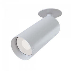 Lampa sufitowa Podtynkowa Punktowa z reflektorem Maytoni C018CL-01W Focus GU10 13x6x19,2cm biały