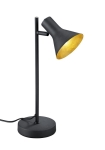 Lampa Stołowa Biurkowa RL R50161002 Nina E14 13cm x 39cm regulowany czarny złoty