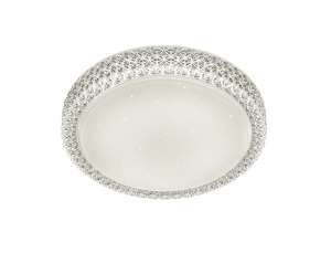 Plafon lampa sufitowa okrągła dekoracyjna z okręgiem z kryształów starlight regulowana jasność RL R62422100 Pegasus LED 24W 4000K 40cm