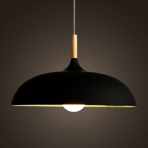 Czarna lampa wisząca Step Into Design ST-5219 black Saucer E27 45cm x 246cm