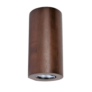 Lampa ścienna kinkiet drewniany tuba światło góra-dół drewno bukowe Spot-Light 2081276 Wooddream Round 2xGU10 20cm x 10cm