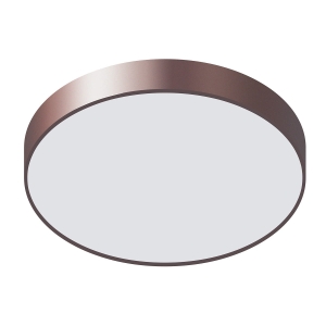 Plafon lampa sufitowa nowoczesna okrągła płaska metalowa kolor kawowy Italux 5361-830RC-CO-3 Orbital LED 30W 3000K