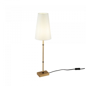 Lampa stołowa Nocna Maytoni H001TL-01BS Zaragoza E27 60cm x 16cm mosiądz