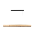 Lampa wisząca listwa 115cm z drewna sosnowego Spot-Light 69660104 Lucas LED 33W 3000K