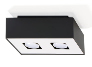 Mono Plafon Sollux Lighting SL.0071 24cm czarny
