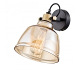 Lampa ścienna Szklany Kinkiet Regulowany Maytoni T163-01-R Irving E27 20x25x27cm brąz