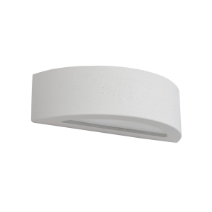 Lampa ścienna kinkiet betonowy półokrągły blok i szkło Spot-Light 8972137 Block E27