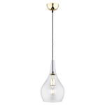 Lampa wisząca z szklanym kloszem Argon 4045 Santana E27 22cm x 120cm