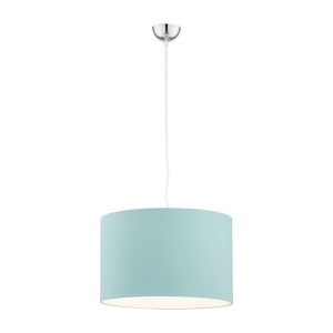 Miętowa lampa wisząca z abażurem Argon 4135 Magic 40cm x 110cm