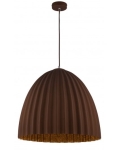 Brązowo miedziana kompozytowa lampa wisząca Sigma 32025 Telma M E27 51cm