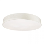 Duży okrągły aksamitny kremowy plafon lampa sufitowa Nowodvorski 8962 Laguna Cream IX 9xE27 100cm x 16cm