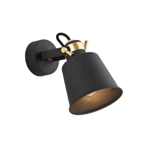 Lampa ścienna kinkiet regulowany Argon 4161 Kongo E27 czarny