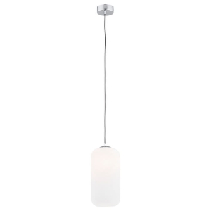 Lampa wisząca z szklanym kloszem Argon 4038 Kalimera E27 14cm x 110cm opal chrom