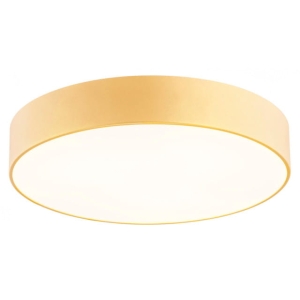 Złoty okrągły plafon lampa sufitowa 60cm Argon 2081 Darling 5xE27