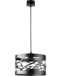  Czarna nowoczesna lampa wisząca Sigma 31074 Moduł Frez M E27 30cm 