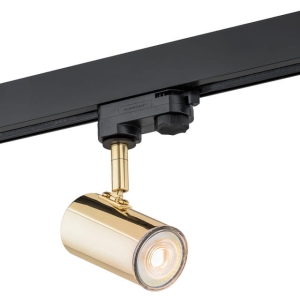 Reflektor na szynę 3-fazową Argon 4328 Horta GU10 mosiądz czarny