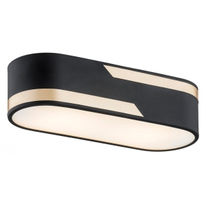 Lampa sufitowa plafon Argon 904 Toni 2xE27 czarny złoty