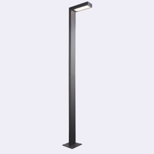 Zewnętrzny grafitowy słup oświetleniowy Norlys 5127GR Asker Pole LED 18W 4000K IP65 236cm