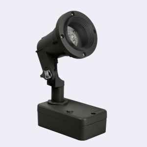 Grafitowa zewnętrzna lampa reflektor Norlys 1594GR Sande LED 8,6W 3000K IP65