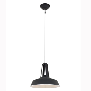 Czarna nowoczesna lampa wisząca nad stół Mexlite 7704ZW Eden E27 42cm
