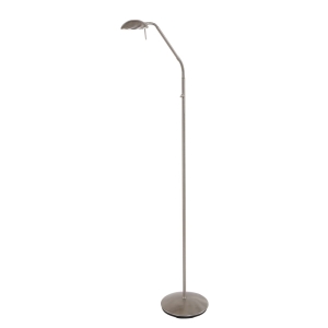 Chromowana prosta lampa podłogowa Mexlite 7501ST Biron LED 6W 3000K 150cm