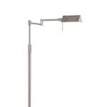 Chromowana prosta nowoczesna lampa podłogowa Mexlite 5895ST Karl LED 10W 3000K 145cm