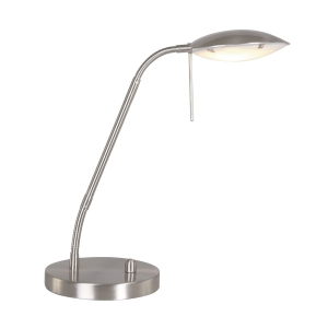 Chromowana regulowana nowoczesna lampa biurkowa Mexlite 1315ST Eloi LED 10W 3000K 46cm