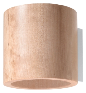 Orbis Naturalne Drewno Kinkiet Sollux Lighting SL.0490