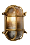 Mosiężna zewnętrzna lampa kanałowa industrialna Lucide 11891/20/02 Dudley E27 IP65