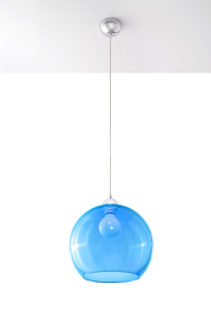 Ball Wisząca Sollux Lighting SL.0251 30cm niebieski