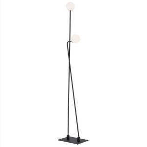 Lampa stojąca podłogowa Argon 893 Faron 2xG9 160cm czarna podstawa