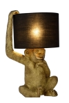 Lampa nocna stołowa siedząca małpa z abażurem na głowie Lucide 10502/81/30 Extravaganza Chimp E14 30cm x 45cm