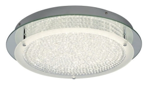 Lampa sufitowa plafon okrągły szklany z kryształkami Mantra 5092 Crystal LED 21W 4000K 45cm