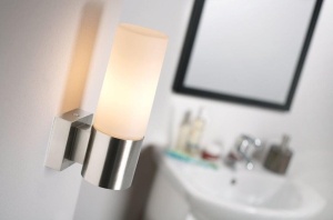 Lampa ścienna kinkiet do łazienki Nordlux 17131032 Tangens E14 IP44 stal szczotkowana