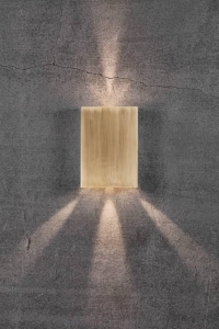 Zewnętrzna lampa ścienna kinkiet na elewację Nordlux 2019051035 Fold 15 LED 2x5W IP54 3000k 15x15x2,1cm 3 typy przesłon