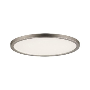 Plafoniera AREO LED 11W 770lm 3000K okrągła 180mm 230V biały satynowy nikiel / tworzywo sztuczne Paulmann PL92946