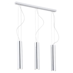 Lampa wisząca chromowane tuby na listwie Argon 1316 Gomera 3xGU10