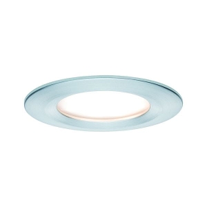 Oprawa do wbudowania NOVA COIN LED DIM stała 6W 470lm 78mm 2700K IP44 230V aluminium Paulmann PL93497