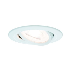 Oprawa do wbudowania NOVA LED DIM wychylna GU10 6.5W 460lm 84mm 2700K IP23 230V biały mat Paulmann PL93466