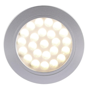 Lampa sufitowa Podtynkowa Nordlux 79440029 Cambio LED 2W 3000K 1x6cm aluminium zestaw 3 sztuk