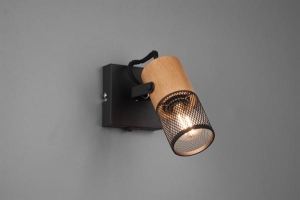 Lampa ścienna kinkiet Trio 804370132 Tosh E14 z włącznikiem