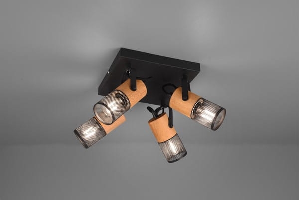 Lampa Trio Lighting Tosh  804300432  czarny - e24fb07b7526d25e3eac3763f5a07e51