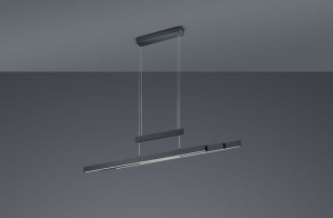Lampa Wisząca Listwa 150cm Trio 375310532 Trajan LED 42W 2700K ściemniacz czarna